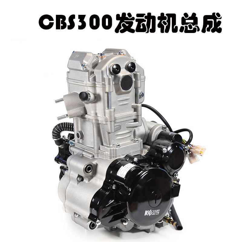越野摩托车宗申CBS300CC水冷四气门发动机总成改装低扭ZS174MN-3
