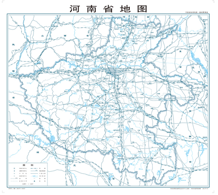 河南省地图2水系河流湖泊交通行政区划旅游铁路地形卫星地势山峰