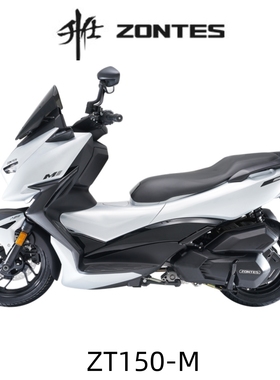升仕新款ZT-150M踏板通勤摩托车2023国四水冷150cc电控智能胎压