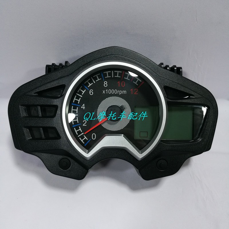 适用于豪爵摩托车配件HJ150-8/DA150-20骊爽液晶转速仪表码表盘