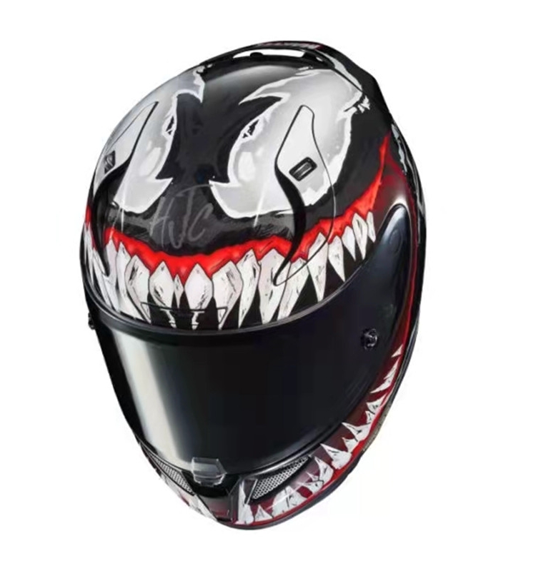 断码促销HJC摩托车头盔R-PHA11漫威碳纤维MARVEL毒液小丑超人美队