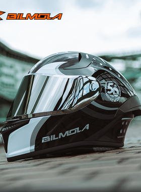 BILMOLA头盔假面骑士男女通用个性摩托车机车全盔防雾安全四季