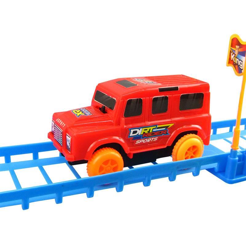 儿童玩具电动轨道车轨道造型火车益智拼装玩具汽车男孩生日礼物