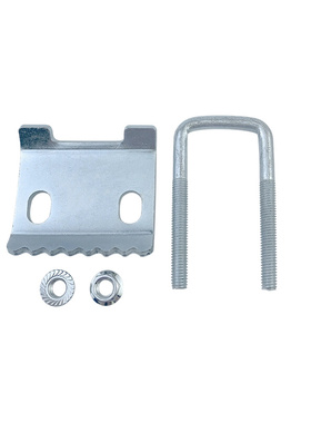 。镀锌C型钢压板方卡梁夹工字钢连接件固定夹槽钢防滑紧固卡方形
