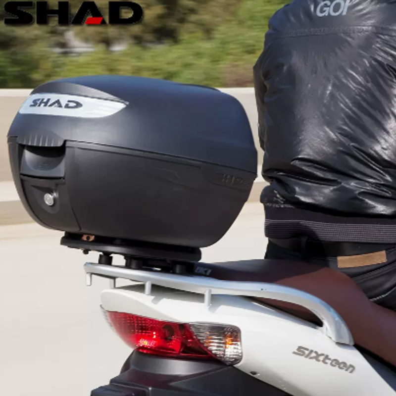 SHAD夏德摩托车后座包尾箱工具箱踏板电动车通用置物箱后备箱SH26