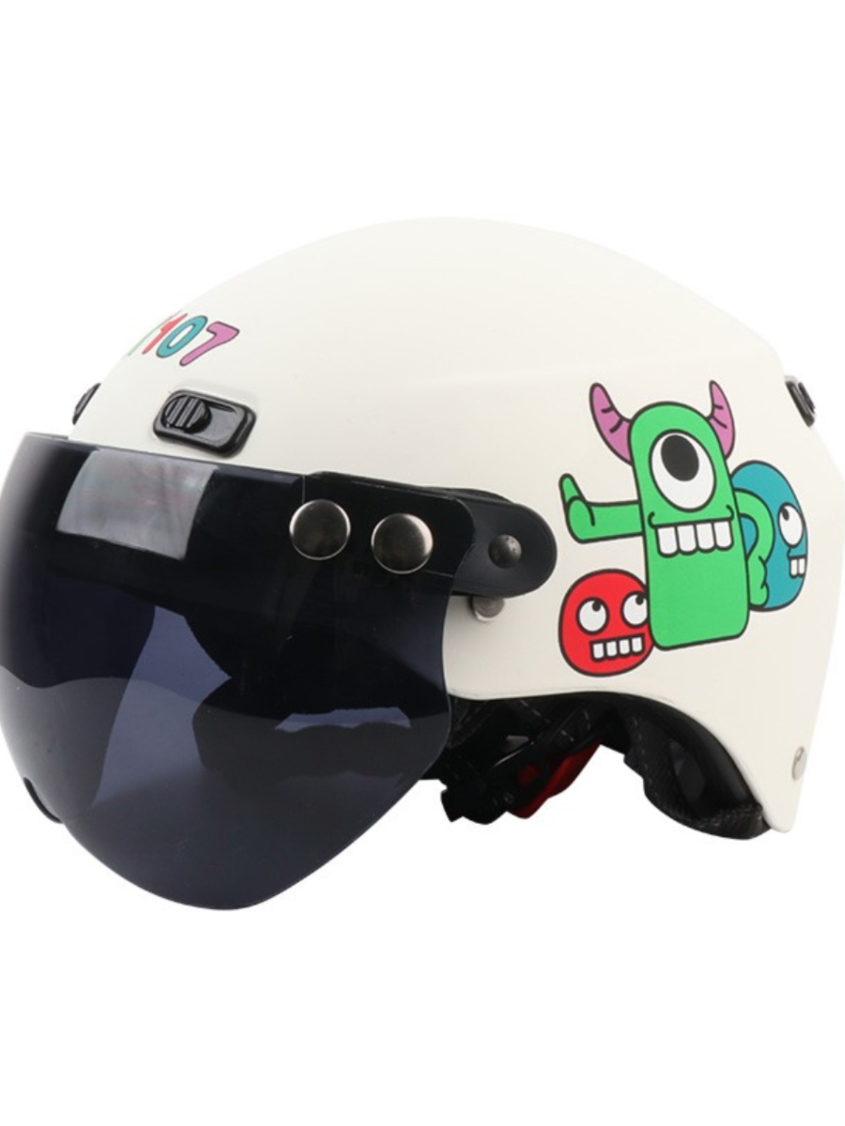 3C认证成人电动电瓶摩托车头盔男女通用防晒夏季可爱卡通安全帽