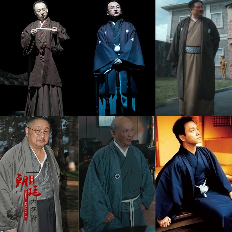 影视装男士和服日本人服装大和民族日本武士服日本浪人武士道服装