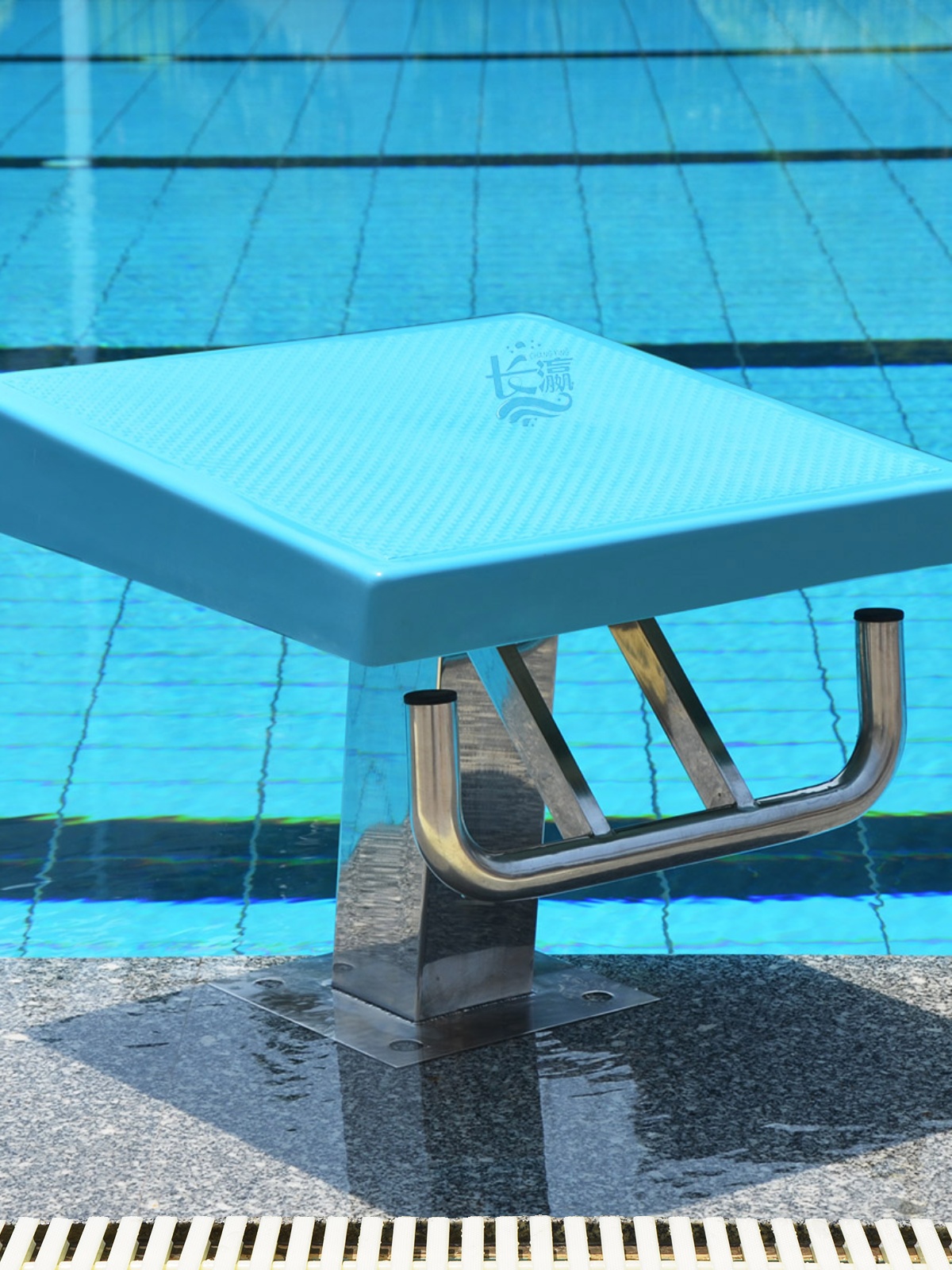 游泳池出发台标准竞赛出发台标准池比赛起跳台304不锈钢优质设备
