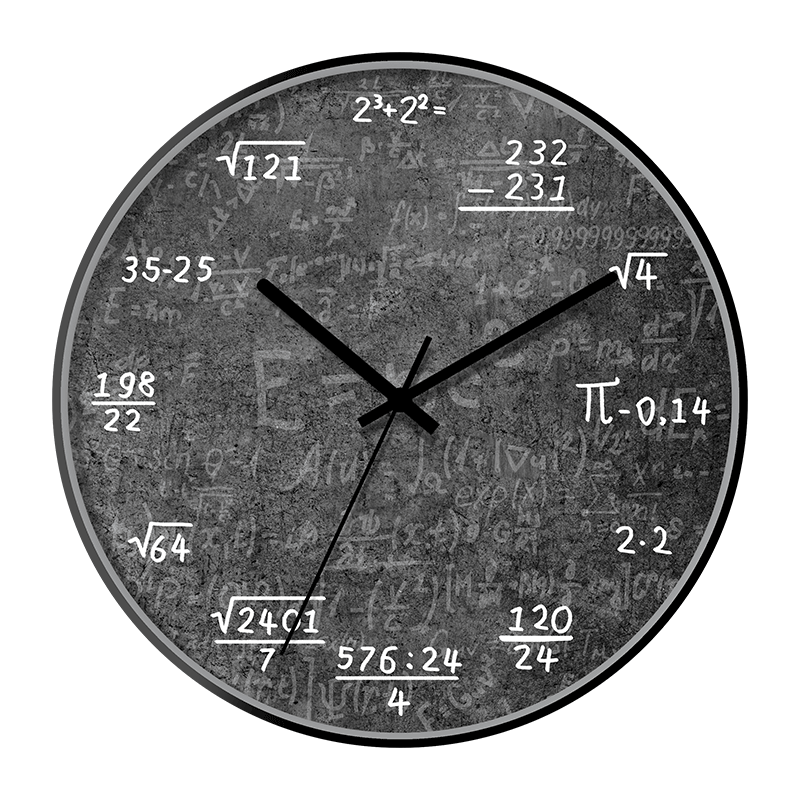 金属客厅挂钟2021新款钟表简约现代时钟挂式家用时尚钟饰创意数字