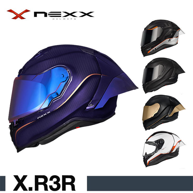 葡萄牙X NEXX X.R3R xr3大尾翼碳纤维 摩托车头盔 跑车骑行头盔