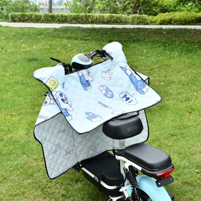 电动摩托车夏季防水防晒挡风罩