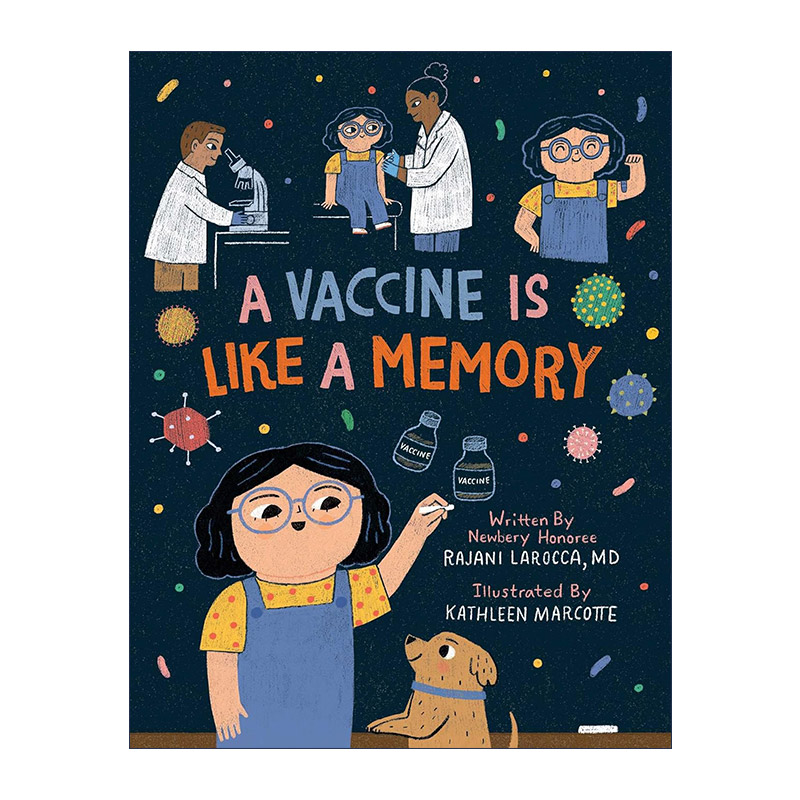 英文原版 A Vaccine Is Like a Memory 为什么要打疫苗 精装科普绘本 英文版 进口英语原版书籍