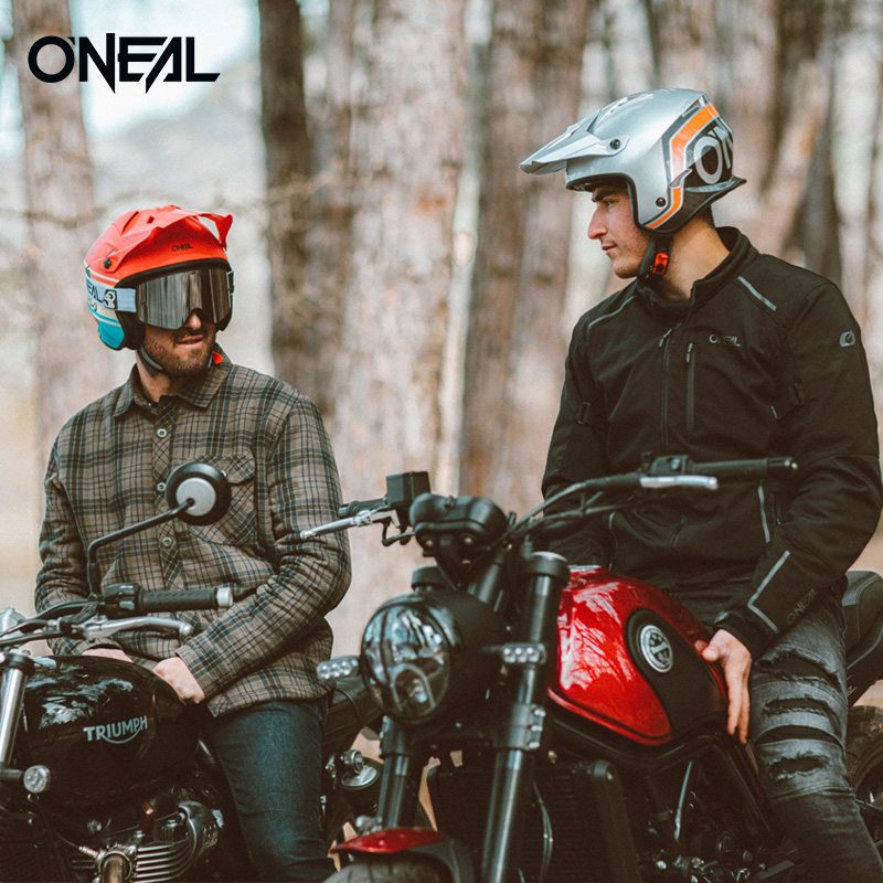 美国ONEAL摩托车头盔机车骑士骑行半盔男半覆式男个性轻便式四季