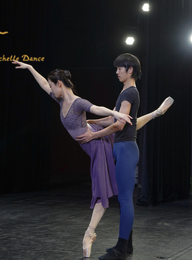Michelle Dance 芭蕾教师裙性格舞代表性裙双面长款/短款黑色紫色