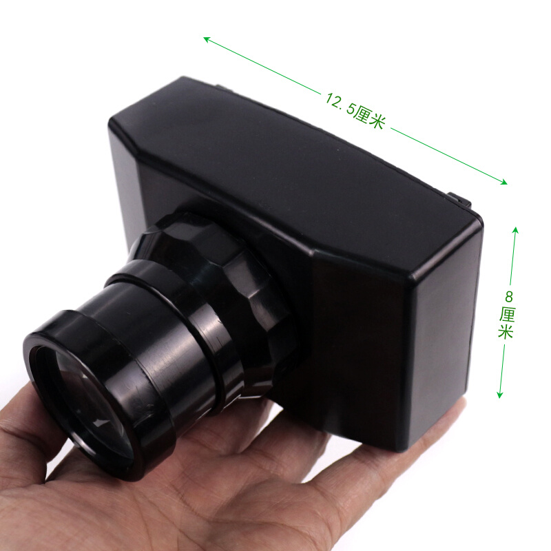 。简易照相机模型凸透镜成像原理的应用小孔成像初中物理光学实验