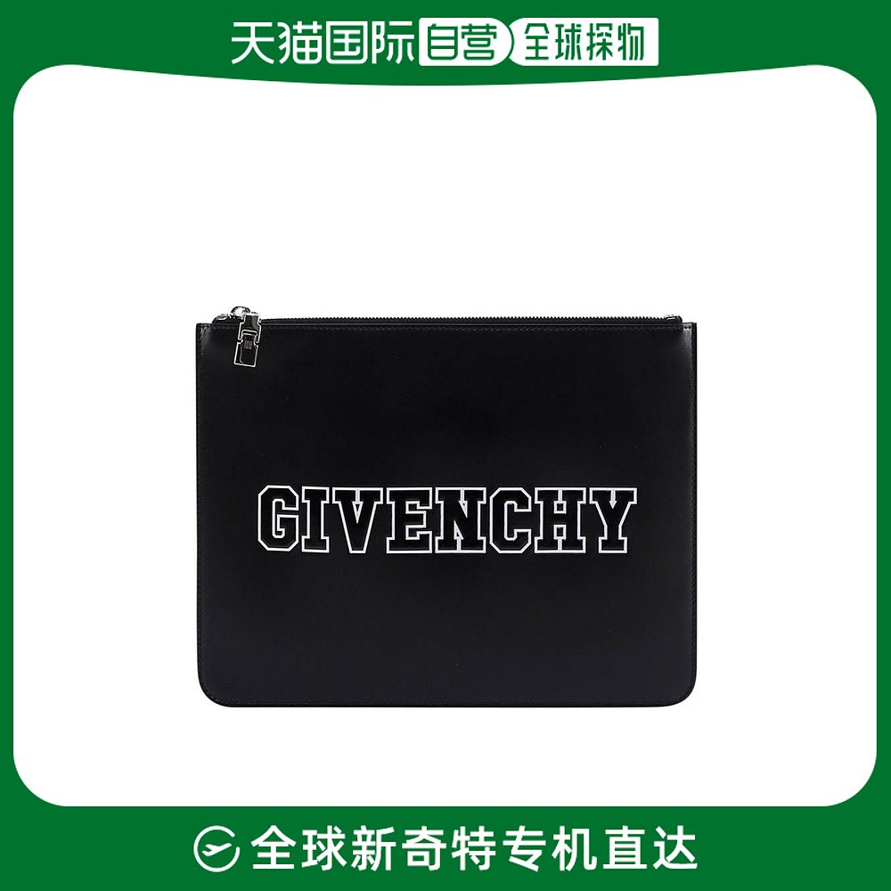 香港直邮潮奢 Givenchy 纪梵希 男士logo手拿包