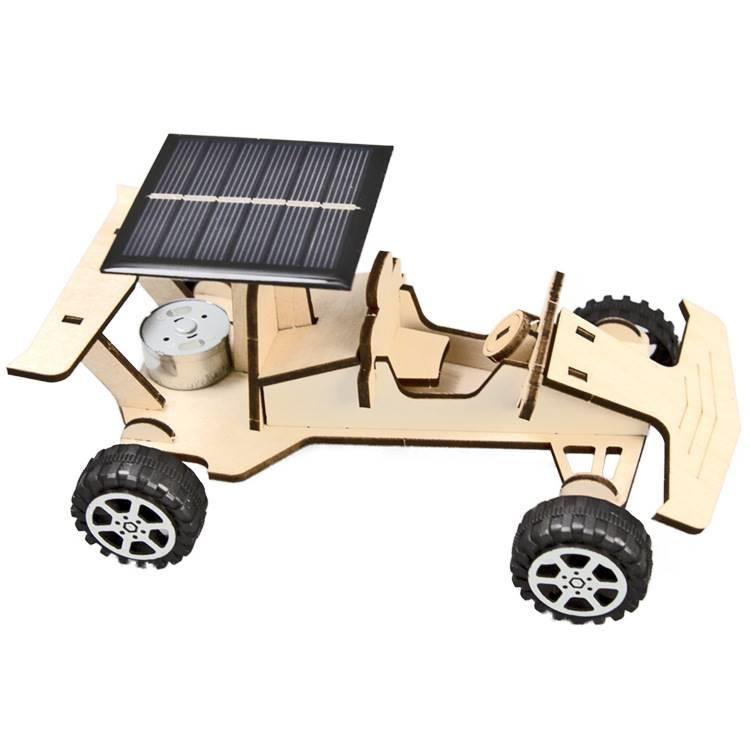 太阳能赛车科技小制作小发明科学科学实验创意手工材料太阳能跑车