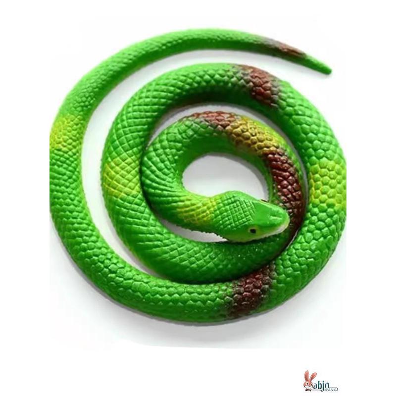 仿真软胶蛇白色蛇儿童玩具蛇小白蛇娘子青蛇道具动物假蛇搞怪玩具
