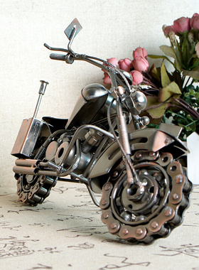 霸气新款 金属工艺品  大号摩托车模型摆件  装饰礼品礼物M22AB