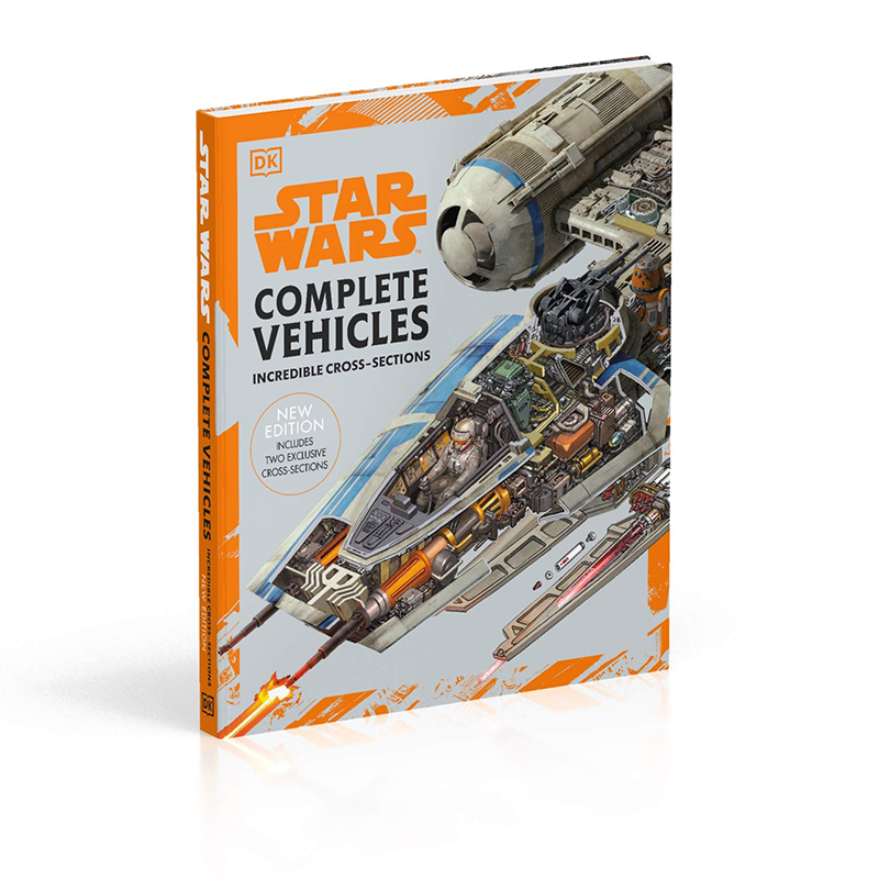预售 英文原版 DK Star Wars Complete Vehicles 星球大战战舰大全 DK图解百科 精彩全彩大开本