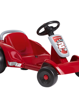 新款美国RadioFlyer儿童电动车卡丁车可坐人小孩四轮玩具汽车宝宝