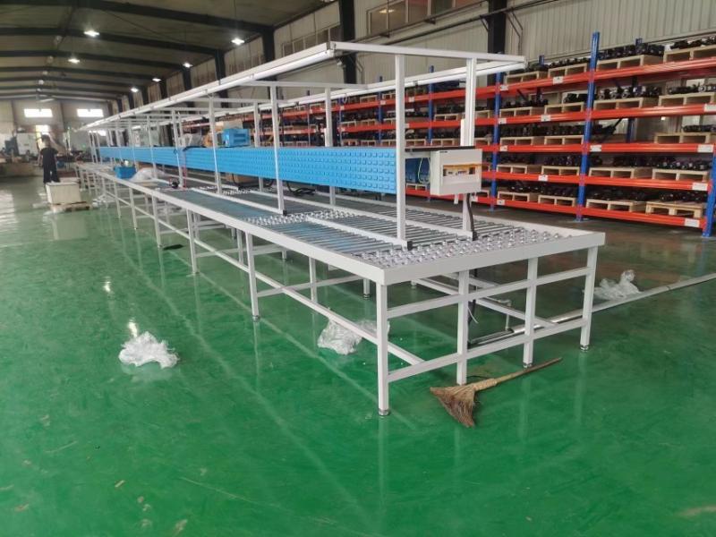 天津河北京流水线输送工作台车间组装桌生产线自动化铝合金传送带