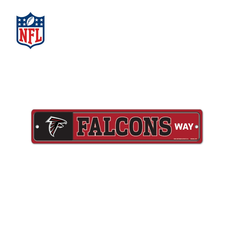 NFL 亚特兰大猎鹰 3.75x19 街道标志