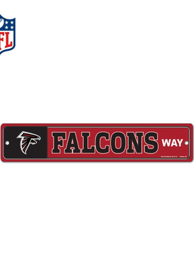 NFL 亚特兰大猎鹰 3.75x19 街道标志