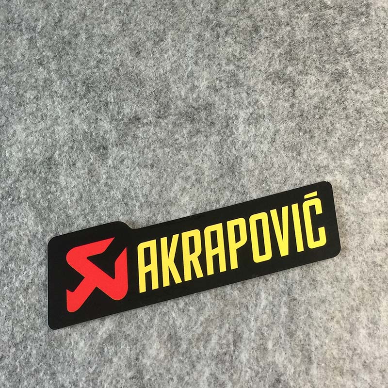 适用于AKRAPOVIC AK 天蝎 蝎子 排气管 摩托车改装贴纸防水反光贴