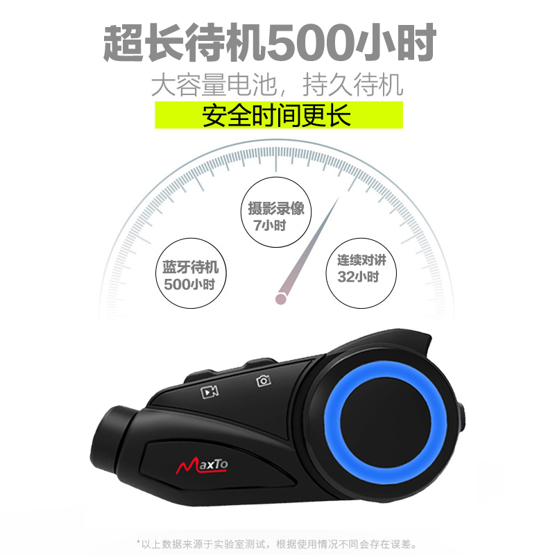M3头盔蓝牙耳机摄像一体机蓝牙防水对L讲录像全盔摩托车记录仪