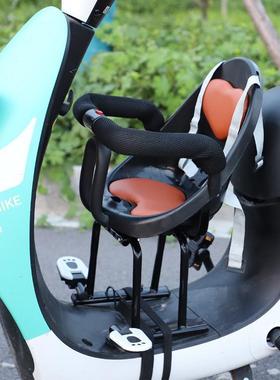 电动车儿童座椅前置婴儿宝宝安全坐椅爱玛小孩电瓶车摩托车小凳子