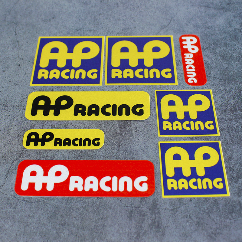 AP Racing个性刹车耐热反光贴纸摩托车改装贴纸车身划痕遮挡防水