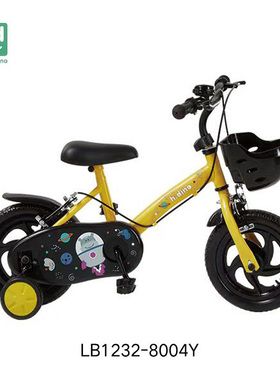小龙哈彼儿童12寸自行车婴儿车男女童学骑行带脚撑2-6岁玩具车