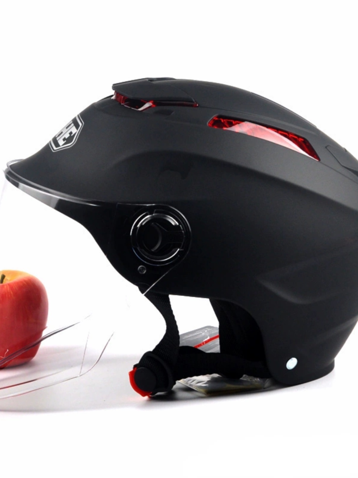 3C认证永恒头盔电动车摩托车半盔男女成人夏季防晒防助力车安全帽