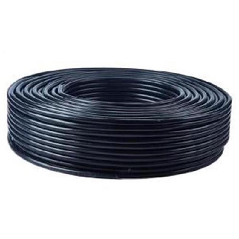 双芯软电缆黑色足米4n平方工程3芯电t缆电线无氧铜芯2芯软铜芯电