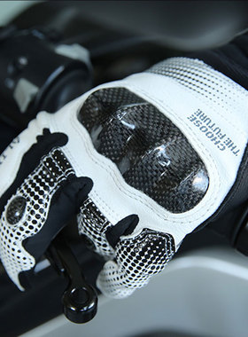 外星蜗牛手套t1T2T3摩托车骑行手套男女夏季网眼透气防摔机车装备