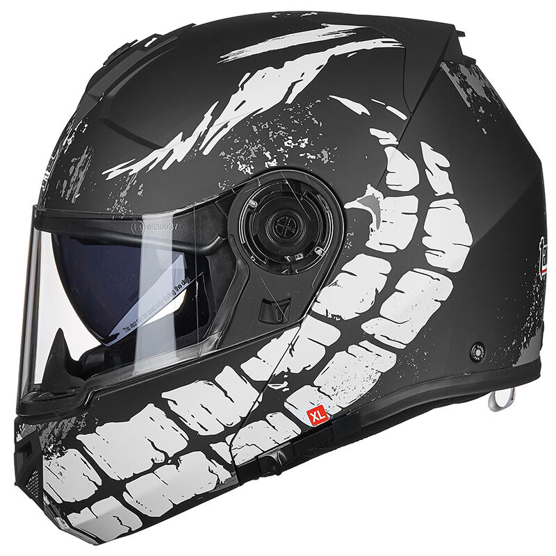 摩托车头盔T270揭面盔3C认证双镜片四季防雾