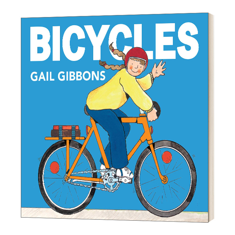 盖尔吉本斯少儿百科系列 自行车 Bicycle 英文原版儿童科普绘本 进口英语纸板书籍