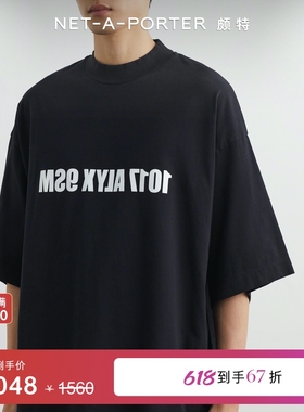 1017 ALYX 9SM 夏季男大廓形品牌标志印花棉质T恤NAP颇特
