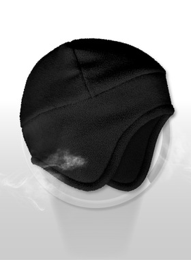 头套内衬运动摩托车头盔头盔内衬帽帽子可以戴可拆卸抓绒冬季抓绒