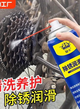 自行车链条清洗剂摩托车专用润滑油山地车齿轮清洁除锈防锈生锈