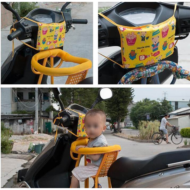 小宝贝婴儿小空间婴幼儿藤椅电动摩托车儿童安全座椅环保椅子前面