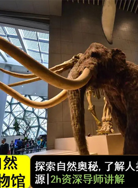 【大生说】上海自然博物馆2h深度讲解15人精致小团不含门票