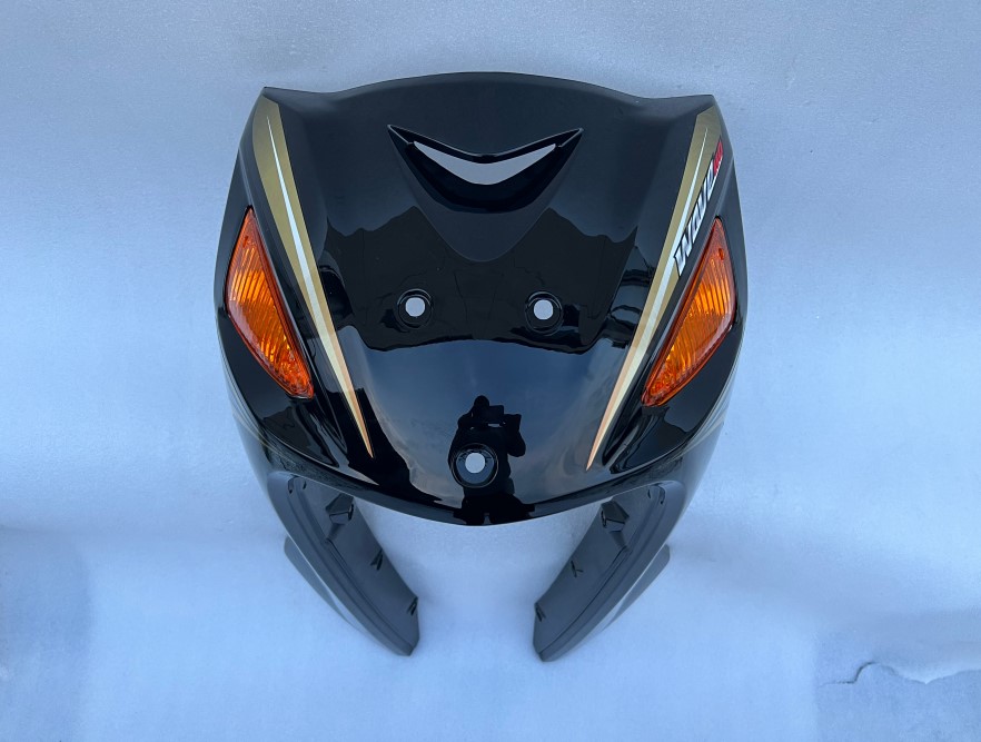 适用于新大洲本田摩托车配件 SDH110-19威武豪华版前面罩前挡风板