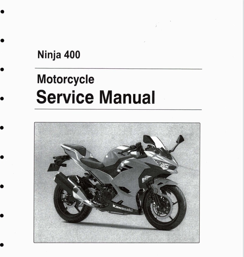适用川崎ninja忍者250 400 250 650 ZX-6R  4R H2 维修手册 扭矩