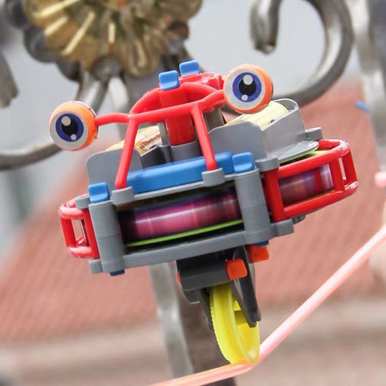 黑科技不倒翁走钢丝独轮车机器人新奇平衡陀螺仪稀奇古怪电动玩具