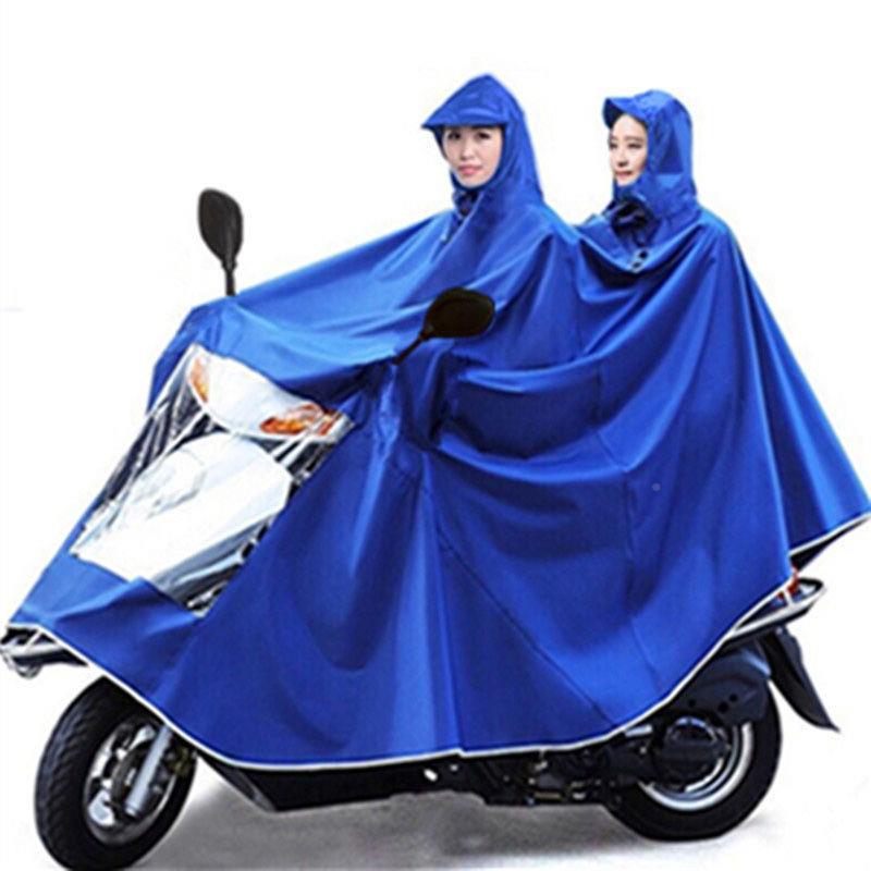 新雨衣电动摩托电瓶车男女夏季加大加厚骑行单人长款全身防暴雨品