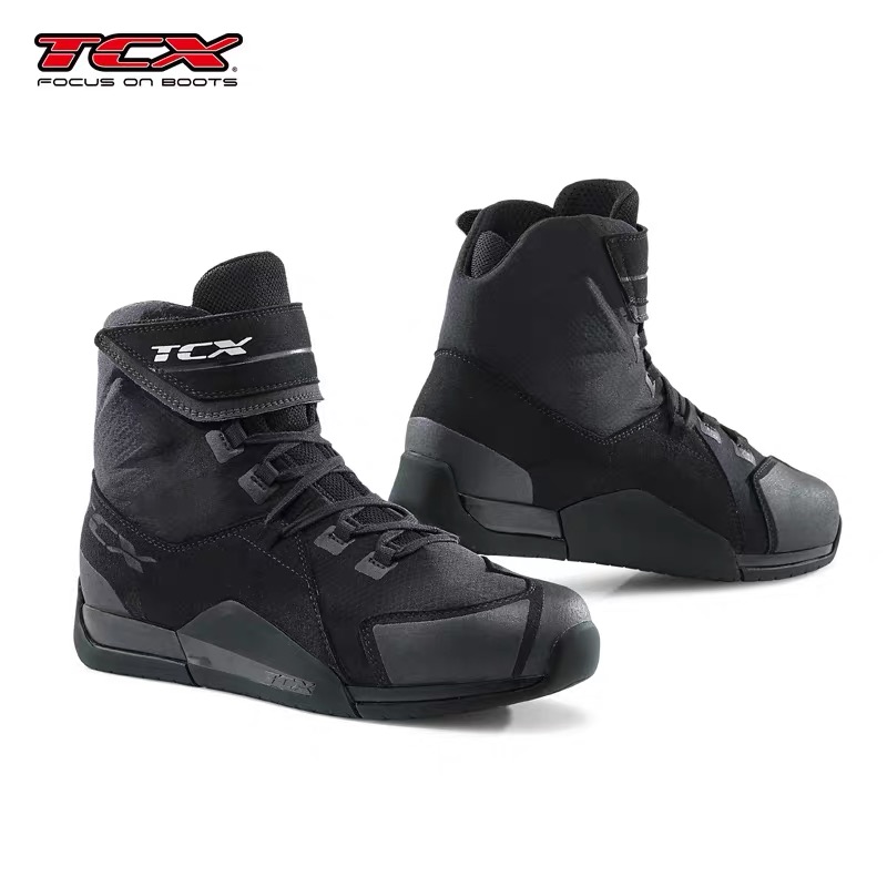 TCX骑行鞋男摩托车骑行靴夏季休闲防水机车短靴子鞋赛车骑士装备