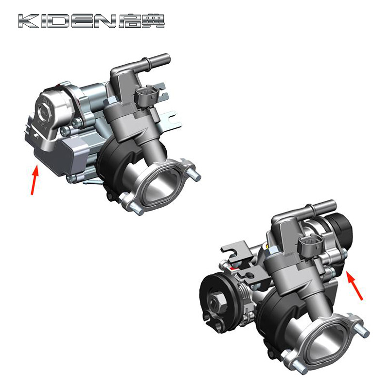 启典KD150G1G2U2Z2摩托车节气门总成进气阀怠速马达步进电机配件