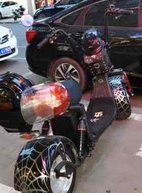 哈雷电动车哈雷电瓶车成人电动自行车宽胎锂电车代步滑板车摩托车